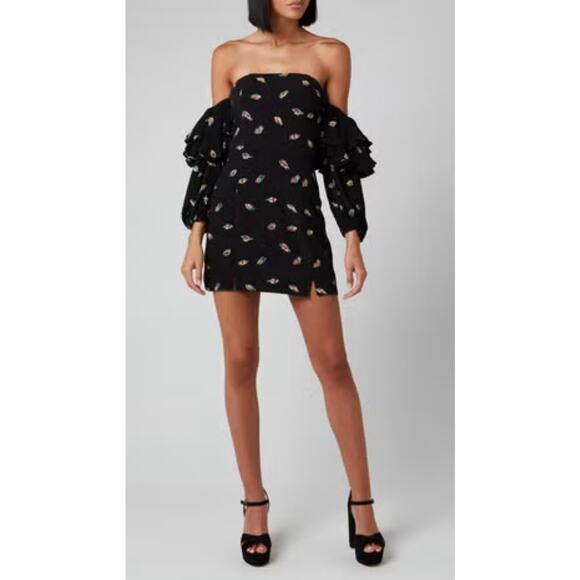 ROTATE Bethany Mini Dress - Picture 1 of 8